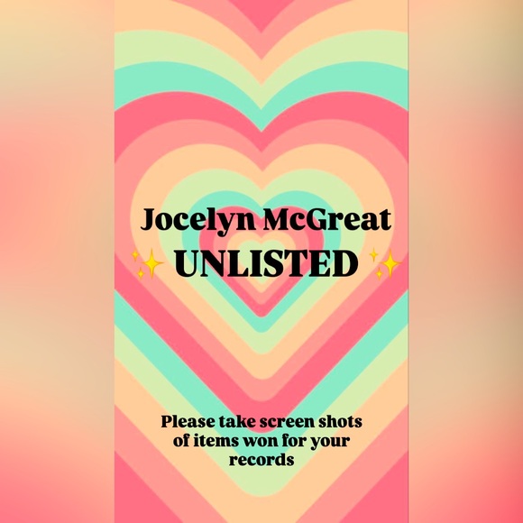 LIVE ITEM UNLISTED - Picture 1 of 1
